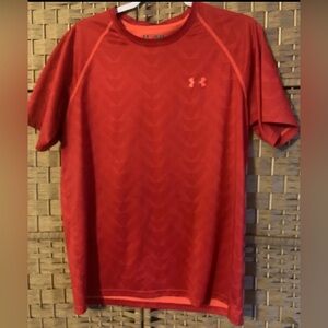 Under Armour Boys Red Performance Shirt
